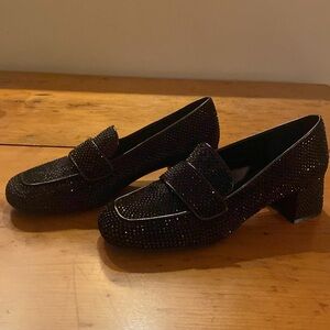 Jeffrey Campbell - Ritzy Black Loafer, Size 8.5 - never worn!
